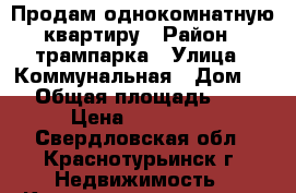 Продам однокомнатную квартиру › Район ­ трампарка › Улица ­ Коммунальная › Дом ­ 1 › Общая площадь ­ 30 › Цена ­ 475 000 - Свердловская обл., Краснотурьинск г. Недвижимость » Квартиры продажа   . Свердловская обл.,Краснотурьинск г.